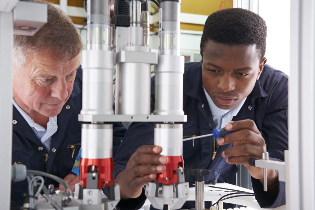 Labor Gives Back through apprenticing workers