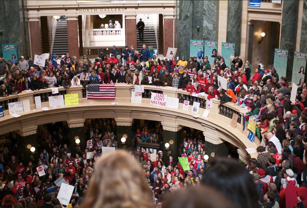 Wisconsin protests 2011